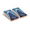 Tampa Pro Cornhole Boards, 2x4 Premium Cornhole Board Set, Officially Licensed Cornhole Boards, Comes with (2) Boards, (8) Bags & (1) Carry Case view 1