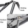 LCAIPNYF Outdoor Folding Chair Camp Chair Camp Chair Outdoor Camping Chairs for Fishing Lounger Breathable Mesh Construction 2 Side Pockets view 4