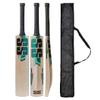 BA SPORTS Cricket Bat Kahmiri Popular Willow Full Size SS Cricket Bat for Tennis Balll, Plastic Ball, Lather Ball, Rubber Bal with Bat Cover (Green) view 1
