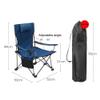 LCAIPNYF Outdoor Camping Camping Chair Beach Fishing Chair Portable Camping Picnic Chair with Storage Bag with Cup Holder view 2