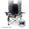 LCAIPNYF Outdoor Camping Camping Chair Beach Fishing Chair Portable Camping Picnic Chair with Storage Bag with Cup Holder view 3