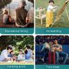 LCAIPNYF Outdoor Camping Camping Chair Beach Fishing Chair Portable Camping Picnic Chair with Storage Bag with Cup Holder view 4