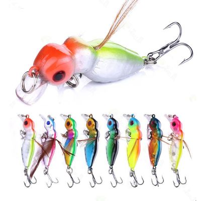 KTGCOZS Pack of 3 Fishing Bait 1/8oz Insect Topwater Crankbait Bumblebee Fishing Lures