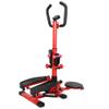 ZHCWEP Adjustable Mini Stepper Burn Calories Exercise Equipment Aerobic Exerciser with Armrests Twisting Action Pedal and Resistance Bands Beautiful Scenery view 2