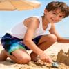 ALISISTER Boys Swim Trunks Size 14-16 with Compression Liner Space Galaxy Bathing Suit Teen Youth Swim Shorts Boxer Briefs Swimsuit Swimming view 3