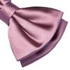 Branduce Dusty Rose Bow Tie for Men Pre-tied Adjustable Silk Blend Bowties for Wedding Party (BB05-31) view 3