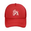 Wikjxiz Don't Touch My Tools Mesh Hat Dad Hats Fashion Baseball Cap for Men Women Red Fishing Caps view 2