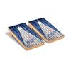Los Angeles #2 Pro Cornhole Boards, 2x4 Premium Cornhole Board Set, Officially Licensed Cornhole Boards, Comes with (2) Boards, (8) Bags & LED Hole Lights view 1