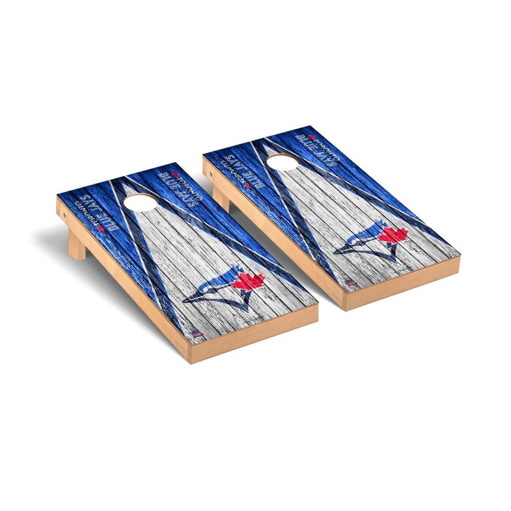 Toronto Pro Cornhole Boards, 2x4 Premium Cornhole Board Set, Officially Licensed Cornhole Boards, Comes with (2) Boards & (8) Bags