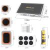 Dexnoca Bike Inner Tire Patch Repair Kit - Bycicle Tube Puncture Patches Kits, 30PCS Vulcanizing Patches, Glueless Patchs for Motorcycle BMX Cycling MTB Road Mountain Bicycle A5 view 4