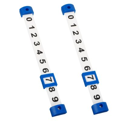 WHAMVOX 2pcs Foosball Score Counters Compact Score Keeping Device for Table Soccer Games Essential Table Football Supplies
