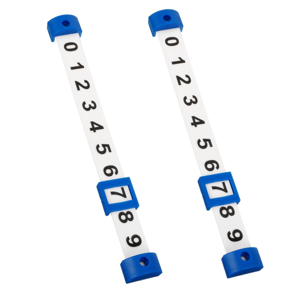WHAMVOX 2pcs Foosball Score Counters Compact Score Keeping Device for Table Soccer Games Essential Table Football Supplies