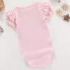 Acwssit Aunties Bestie Baby Clothes Girl Baby Gifts From Aunt Little Bestie Auntie Baby Girl Outfits Pink Bodysuit Rainbow Skirt 6 Months view 3