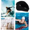 WHAMVOX Waterproof Ear Covers for Kids Swimming Adjustable Headband Ear Diving Yoga Protection (black) view 3