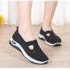 Women's Woven Orthopedic Breathable Soft Shoes Go Walking Slip on Diabetic Foam Shoes Hands Free Slip in Sneakers Arch Support, Purple, 9.5-10 Wide view 3