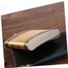 IMIKEYA Whisky Flask for Men Portable Stainless Steel Flask Leakproof Cover for Hiking Camping view 2