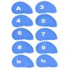 SUPVOX 10pcs Golf Club Covers Driver Hybrid Putter Covers Portable Golf Supplies Fit for Mallet Putter Clubs view 1