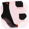GANAZONO 4pairs Thermal Mid-calf Socks for Women Men Heated Toe Socks Warm Winter Cotton Massage view 2
