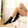 GANAZONO 4pairs Thermal Mid-calf Socks for Women Men Heated Toe Socks Warm Winter Cotton Massage view 4