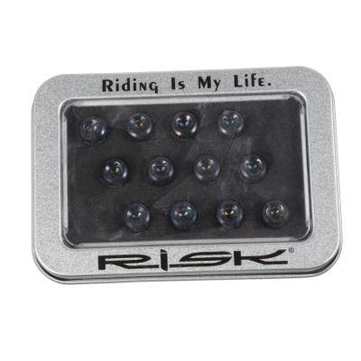 COOLHIYA 12pcs Titanium Alloy Disc Brake Rotor Bolts for Mountain Bikes Easy to Install Pvd Coating for Enhanced Durability and Aesthetic Appeal