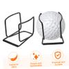 WHAMVOX 2pcs Convenient Golf Ball Clips Portable Golf Clips Stainless Steel Holder Balls Storage for view 4