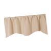 Cabilock High Precision Short Window Curtains Thermal Insulated Light Blocking Drapes for Kitchen Living Room and Bedrooms Beige view 1