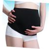 GALPADA Pregnancy Support Belt for Expecting Mothers Breathable Corset Girdle Comfortable Maternity Support for Abdomen Fits Hipline Black Xl view 2