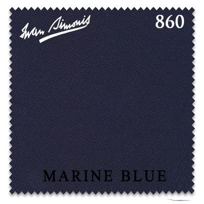 Iwan Simonis 860 Pool Billiard Table Cloth - Authorized Dealer (Marine Blue, 8 ft)