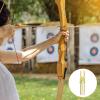 PATIKIL Archery Arrow Nocks 6.2mm 0.244", 50 Pack Insert Arrow Nock Replacement for Shooting, Transparent Yellow view 4