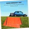 COOLHIYA Survival Tube Tent Aluminum Foil Emergency Shelter for Outdoor Adventure Reflective Heat Insulation view 3