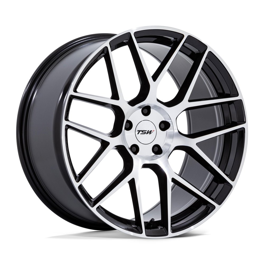 TW002 22X9 5X112 G-BLK-MCH 27MM Custom Wheel