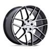 TW002 22X9 5X112 G-BLK-MCH 27MM Custom Wheel view 1
