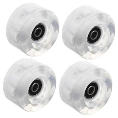 WHAMVOX Light up Roller Skating Wheels Flashing Wheels for Inline Skates Skateboards Durable Easy to Install for Use