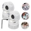 WHAMVOX Light up Roller Skating Wheels Flashing Wheels for Inline Skates Skateboards Durable Easy to Install for Use view 2