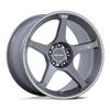 Motegi MR159 BATTLE V 18X10.5 5X4.5 6.73 25mm GUNZILLA W MACHINED LIP STRIPE - MR159AD18051225 view 1