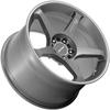 Motegi MR159 BATTLE V 18X10.5 5X4.5 6.73 25mm GUNZILLA W MACHINED LIP STRIPE - MR159AD18051225 view 2