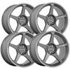 Motegi MR159 BATTLE V 18X10.5 5X4.5 6.73 25mm GUNZILLA W MACHINED LIP STRIPE - MR159AD18051225 view 4