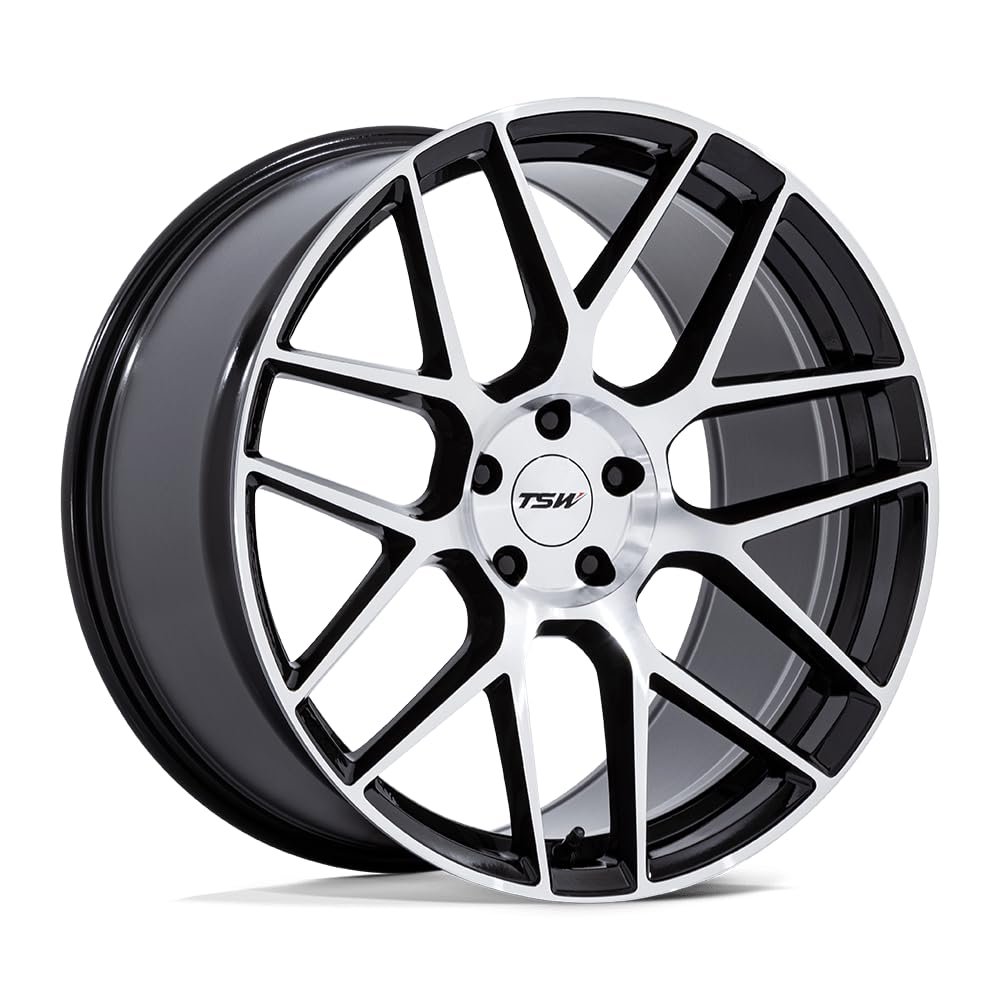 TSW TW002 22X9 5X112 G-BLK-MCH 20MM Custom Wheel