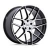 TSW TW002 22X9 5X112 G-BLK-MCH 20MM Custom Wheel view 1