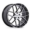 TSW TW002 22X9 5X112 G-BLK-MCH 20MM Custom Wheel view 3
