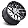 TSW TW002 22X9 5X112 G-BLK-MCH 20MM Custom Wheel view 4