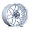 Motegi MR158 TSUBAKI 19X8.5 5X4.5 6.13 35mm HYPER SILVER W/MACHINED LIP - MR158SD19851235 view 2