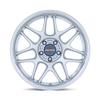 Motegi MR158 TSUBAKI 19X8.5 5X4.5 6.13 35mm HYPER SILVER W/MACHINED LIP - MR158SD19851235 view 4