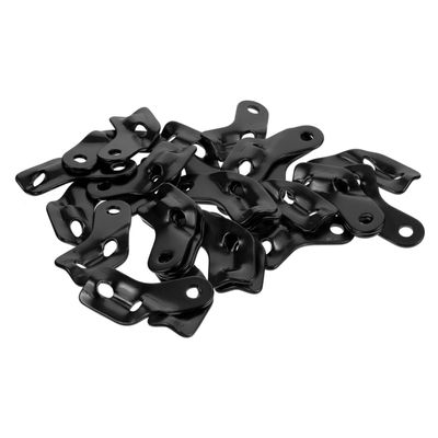 WHAMVOX 26pcs Tent Rope Fasteners Outdoor Camping Tarp Accessories Aluminum Alloy Wind Rope Tensioner Reusable Tent Cord Buckles