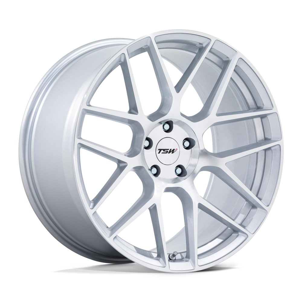 TSW TW002 17X8 5X4.25 G-SLV-MACH 40MM Custom Wheel