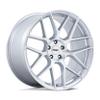 TSW TW002 17X8 5X4.25 G-SLV-MACH 40MM Custom Wheel view 1