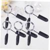Anneome 5pcs Spring Clamp Barbell Collars for Weightlifting Powerlifting and Cross Fit Design Prevents Disc Slippage for Gym Use view 2