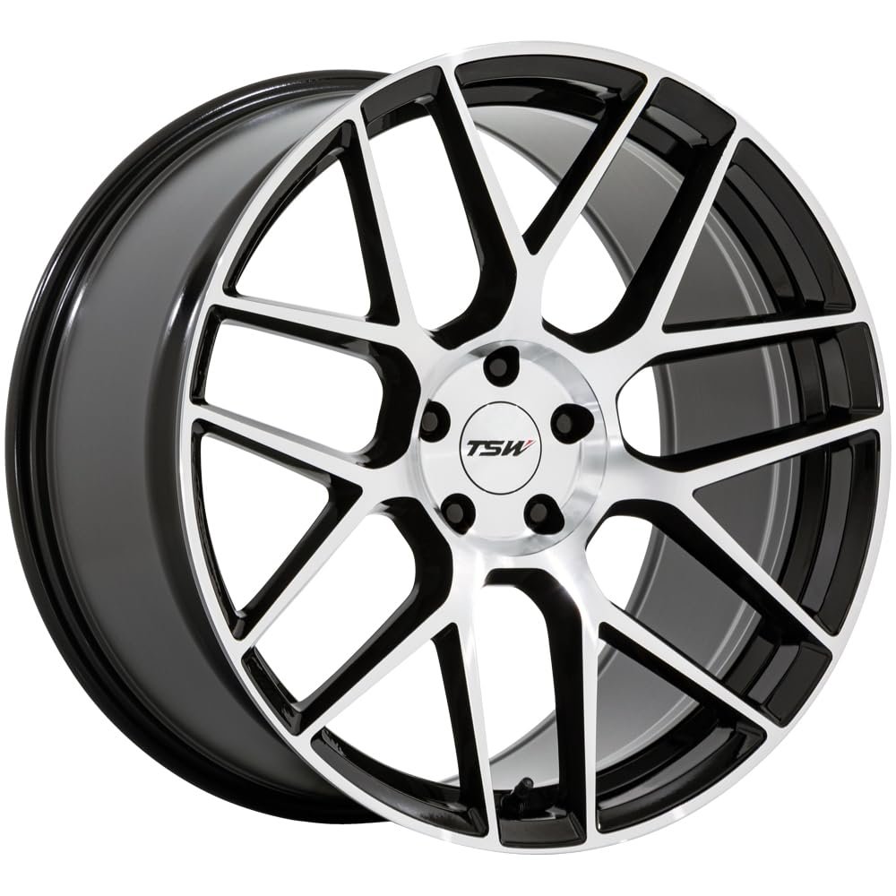 TSW TW002 22X9 5X120 G-BLK-MCH 27MM Custom Wheel