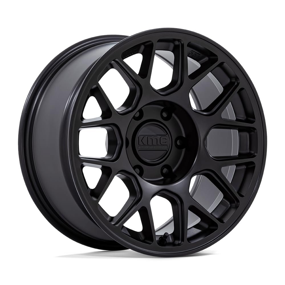 KMC HATCHET 17X8.5 6X5.54.36-10mm MATTE BLACK - KM730MX17856810N