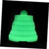 COOLHIYA Led Rechargeable Folding Silicone Camping Light Mini Colorful Atmosphere Lamp for Outdoor Adventures Telescopic Design Emergency Use Lightweight and Portable view 2